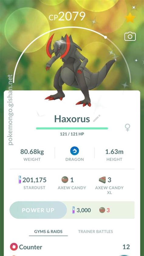 haxorus pokemon go